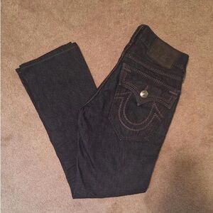 True Religion Men’s Boot Cut Jeans - Black